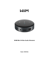 WIIM Mini Hi-Res Audio Streamer User manual