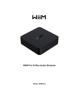 WIIM Pro Hi-Res Audio Streamer User manual