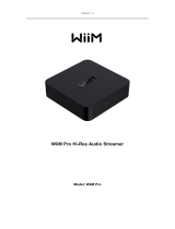 WIIM Hi-Res Audio Streamer User manual