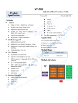 Shenzhen Xiaoteng Technology Xiaoteng Technology XT-ZB1 Coexistence Module User manual