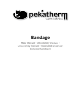 Pekatherm AE810 Elbow Heating Bandage User manual
