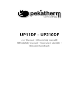 Pekatherm UP210DF Polyester Under Blanket User manual