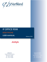 Avaya 9508 User manual