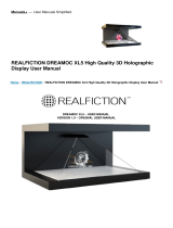 RealfictionDREAMOC XL5 High Quality 3D Holographic Display