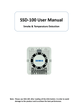 SEMES SSD-100 Smoke and Temperature Detection User manual