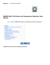 SEMESSSD-100 Smoke and Temperature Detection