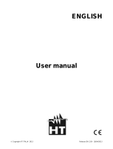 HT 9019 Electrical Line User manual