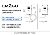 EM2GO 22kW 3-Phasen EM022AC1OCPP wall box charging station User manual