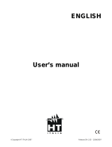 HT Instruments XL422 User manual
