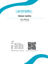 Arendo 305640 Water Kettle User manual