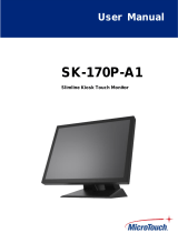 MicroTouchSK-150P-A1 Slimline Kiosk Touch Monitor