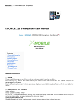 XMOBILE X55 Smartphone User manual
