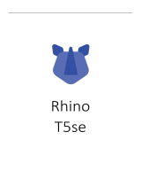 RHINO T5se User manual