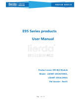 LierdaLSD4BT-E95ASTD001 E95 BLE Module