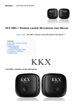 KKXWM1-1 Wireless Lavalier Microphone