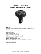 Technaxx FMT1600BT User manual