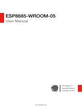 Espressif ESP8685­-WROOM-­05 WiFi and Bluetooth LE Module User manual