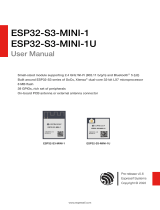 Espressif ESP32-S3-MINI-1 User manual