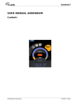 Fri-Jado fri-jado Control-i Addendum Control Panel User manual