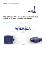 WiSilica Radiar AR10 Bluetooth 5.2 Controllable Dual Channel 0-10V Room Controller User manual