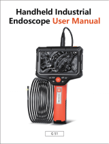 FOXOLA G51 Handheld Industrial Endoscope User manual