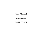 ESPEN VRF-DR User manual