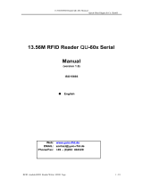 QUIO QU-60x Serial User manual