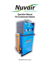 Nuvair NSS-2P-OCA Compressed Gas Solutions Fill Containment Station User manual