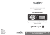 Aquatic AV AQ-MP-5BT-H User manual