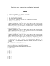 T-DAGGERTGK200 Third Mock Examination Mechanical Keyboard