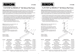 Rikon 10-924 6 Inch Tall Deluxe Rip Fence User manual