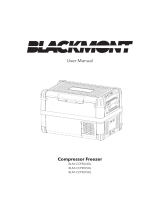 BLACKMONT BLM-CCPRO40L Compressor Freezer User manual