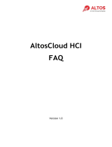 Altos Cloud HCI FAQ User manual
