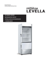 Premium Levella PRFIM1256DX/PRFIM1257DX Ice Maker Freezer Refrigerator User manual