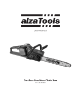 alzaTools AT-CBCHS40V Cordless Brushless Chain Saw User manual