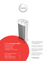 Fuave FVTW20W22 Stockholm 2000 Ceramic Heater User manual