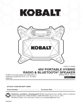 Kobalt KJR 1040-03 User manual