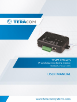 Teracom TCW122B-WD User manual