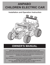 ANPABOHC-301 12V Powered Ride on UTV Toy Car