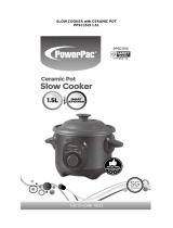 PowerPacPPSC1515 1.5L Slow Cooker