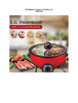 PowerPacPPMC708 Steamboat and Multi Cooker 3.5 L
