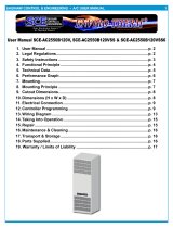 SCE AC2550B120VSS Air Conditioner User manual