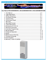 SCE AC6800B460V3 Air Conditioner User manual