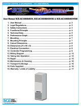 SCE AC3400B460V Air Conditioner User manual