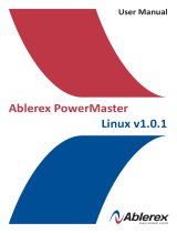 Ablerex POWER MASTER User manual