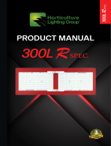 HLG 300L R Spec Commercial Indoor LED Grow Light User manual