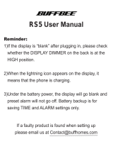 BUFFBEE RS5 10W Fast Wireless Charger User manual