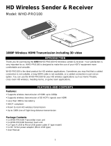 Orei WHD-PRO100 User manual