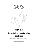 QCY -G1 True Wireless Gaming Earbuds User manual