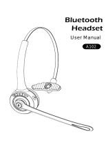 HF Electronics A102 Bluetooth Headset User manual